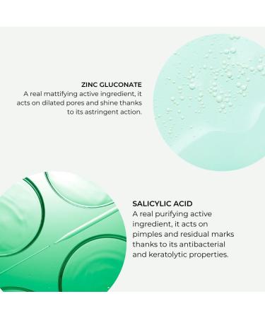 Lierac Sebologie Persistent Resurfacing Double Concentrate Serum 2 Salicylic Acid Serum for Face Zinc Gluconate Pore Refining & Skin Smoothing - 30ml Acid Serum 1.01 Fl Oz (Pack of 1) - Buy Online on GoSupps.com