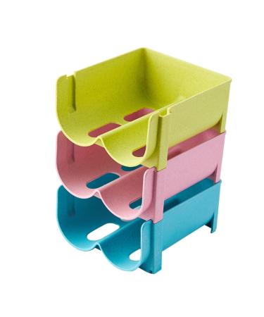 Alipis 3pcs Durable Creative Storage Kitchen Refrigerator Drink Gadget Home Container Can Beer Beverage