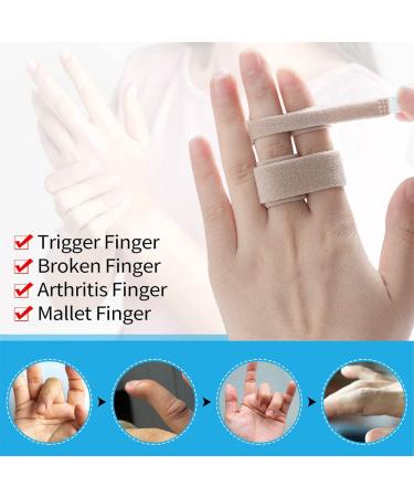 Splints for Mallet Fingers - 3Pcs Finger Buddy Wraps for Joint Support - Buy Online on GoSupps.com
