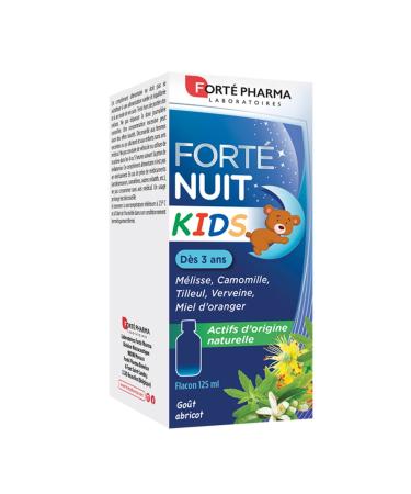 Forté Pharma – FortéNuit Kids - Children's Sleep Syrup – From 3 years old - Natural ingredients – Melissa, Chamomile, Verbena