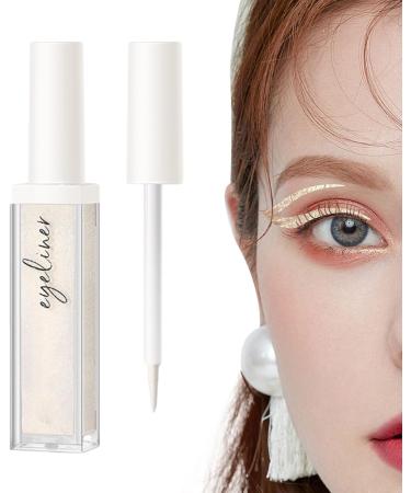  bellv Colorful Eyeliner - Shimmer Eyeshadow Waterproof Colored Pearl Eyeliner Quick Dry Colorful Eyeshadow Glitter Cosmetics for Women and Girls Makeup Bellv - Buy Online on GoSupps.com