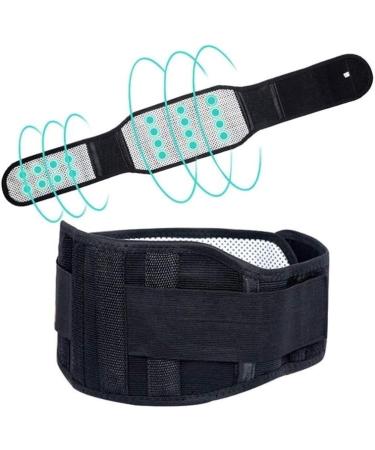 Samnuerly Lordosis Support Belt | Adjustable Magnetic Therapy for Lumbar Spine | Self-Heating Turmalin Back Support for Men & Women (Size L) - Buy Online on GoSupps.com