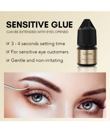 Durable DIY Cluster Lash Glue 3-4 Sec Drying | Low Humidity Eyelash Adhesive 0.1fl.oz | Gentle on Sensitive Eyes - Buy Online on GoSupps.com