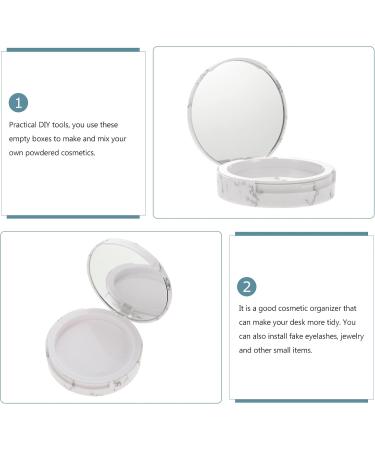 Healeved 4 Pcs Storage Box Cosmetic Case Compact Pressed Powder Case Empty Cushion Compact Case - Buy Online on GoSupps.com