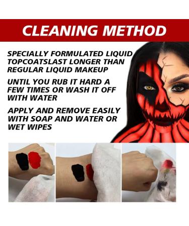 Highly Pigmented Non-Toxic Face & Body Color Stick for Halloween & Cosplay - SFX Makeup Pencil (White & Black) - Buy Online on GoSupps.com