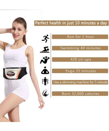 Lonfn Vibro Shape - Heated Massage Belt for Abdomen Legs & Thighs | Waist Vibrating Massager for Ultimate Relaxation - Buy Online on GoSupps.com