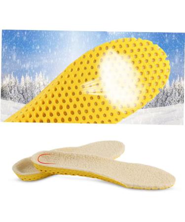 Winter Insoles for High Heels | Plantar Relief Wool Inserts | Arch Support & Soft Slippers - 2 Pair Size S - Buy Online on GoSupps.com