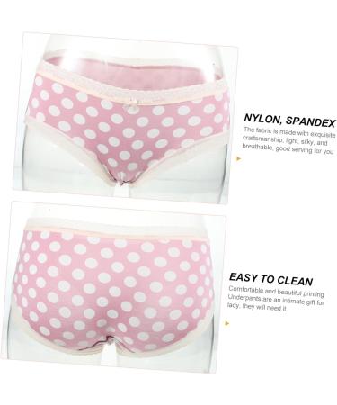 Orfofe Women's 4-Piece Printed Breathable Briefs - Low Waist Comfortable Underwear Gifts - Buy Online on GoSupps.com