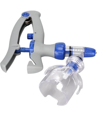 Advanced Veterinary Syringe - 5ml Continuous & Adjustable Animal Injector for Livestock - Buy Online on GoSupps.com