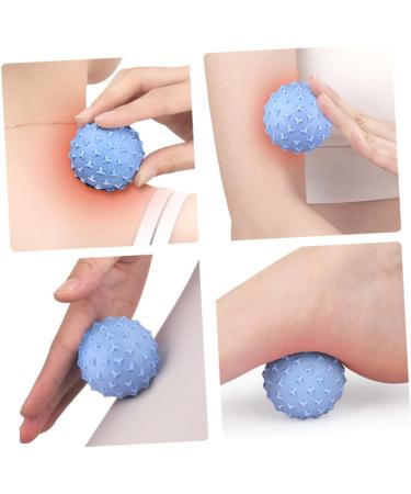 Magiclulu Triangular Massage Ball Set - 4 Pack Hard Lacrosse & Plantar Fascia Massagers for Feet Neck & Back Relief - Perfect Body Massage Device - Buy Online on GoSupps.com