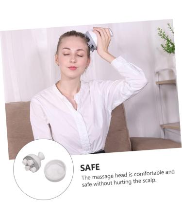 CLISPEED 2pcs Head Massager Tool - Hair Massage Brush Claws | Relief & Relaxation - Abs White - International Shipping Available - Buy Online on GoSupps.com