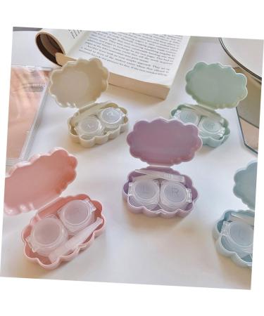 Buy Gatuida Eye Lens Container Set - Cloud Care Box Travel-Friendly Makeup Remover & Sweet Contact Lens Case - Buy Online on GoSupps.com