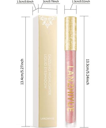 Glitter Liquid Eyeshadow Chunky Glitter for Eyes Waterproof Liquid Glitter Eye Shadow Sticks Quick-Drying Liquid Lipsticks Sparkling Golden Eyeshadow Eyeliner Eyelid Liquid Highlight Pochy 10# - Buy Online on GoSupps.com