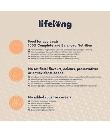 Buy Amazon Lifelong Cat Food Pate with Poultry - 100g Pack of 16 | Premium International Shipping - Buy Online on GoSupps.com