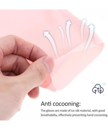 Beavorty 2 Pairs sun gloves pink gloves UV protection gloves for nail UV gloves for gel nail lamp nail art UV gloves nail art supplies nail UV gloves manicure Accessories Nylon 21x12x0.1cm 1.0 - Buy Online on GoSupps.com