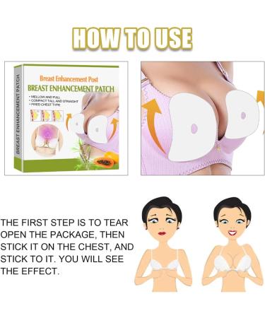 BROWSLU Breast Enhancement Patch - Upright Lifter & Enlarger Mask, 2 Boxes - Buy Online on GoSupps.com