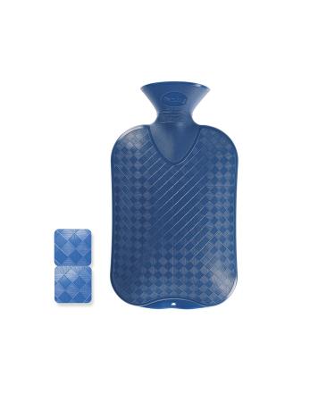 Fashy 6420 54 hot water bottle 2.0 L smooth design color sapphire