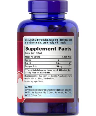 Puri-Tans Pride CoQ10 200mg - 240 Softgels | Boost Energy & Vitality | Superior Antioxidant for Optimal Well-Being - International Shipping Available - Buy Online on GoSupps.com