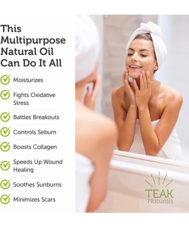 Cold Pressed Organic Jojoba Oil - Natural Unrefined Moisturizer for Skin Hair & Nails - 4 oz | International Shipping Available - Buy Online on GoSupps.com