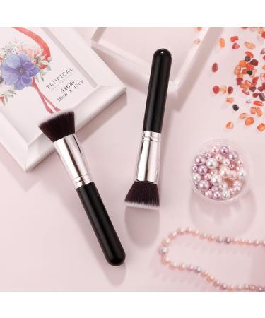 Foundation Brush for Liquid Makeup - Flat Top Kabuki Professional Brush (F03) | Best for Flawless Finish & International Shipping - Buy Online on GoSupps.com