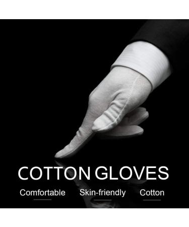2 PAIRS SIZE 8 DERMATOLOGICAL COTTON GLOVES DRY SKIN ECZEMA MOISTURISING CREAM - Buy Online on GoSupps.com
