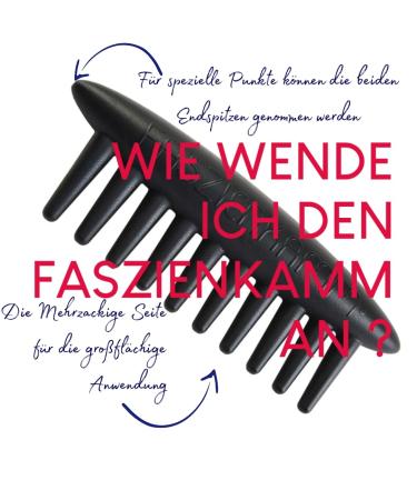 Fascia Comb for Pain Relief & Muscle Recovery - Shop Internationally - Buy Online on GoSupps.com
