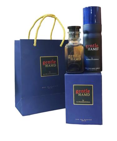 GENTLE HAMD Harmony Unisex Fragrance Gift Combo: Long-Lasting Eau de Perfume +Free Deodorant Set - 100ml + 200ml - Buy Online on GoSupps.com