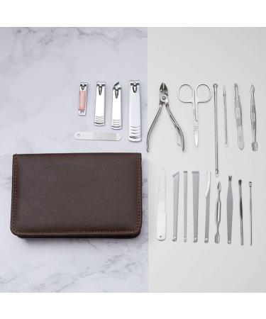 PSGS 20/14/10/6pcs Stainless Steel Nail Clippers Fingernail Toenail Nail Cutter Scissors Grooming Kit Pedicure Manicure Tools (Color : A5 20Pcs) - Buy Online on GoSupps.com