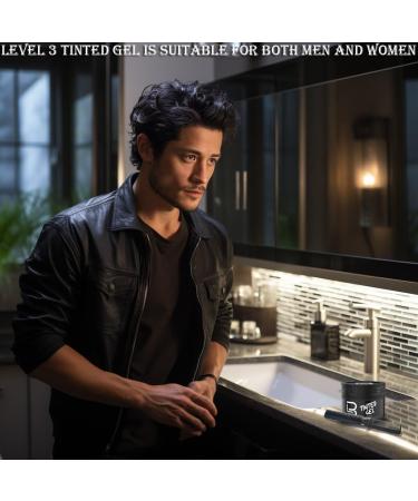 Level 3 Tinted Gel - 8.45 oz | Effortless Stunning Black Hair Color + Free Comb - International Shipping Available - Buy Online on GoSupps.com