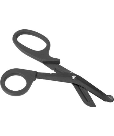Buy First Aid Scissors for Nurses | Stainless Steel Trauma & Emergency Scissors (Black) - Fast International Shipping - Buy Online on GoSupps.com
