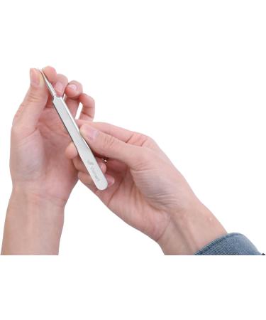 Viamart - Ultra-fine Tweezers - Tweezer - Stainless Steel - Skin Care - Skin Improvement - Removal of Impurities Hairs Pimples Blackheads Splinters and Ticks. - Buy Online on GoSupps.com