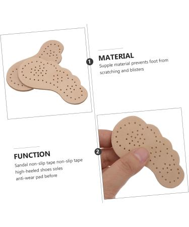 FOMIYES Non-Slip High Heel Shoe Pads - 6 Pairs Cushioned Forefoot Mats for Ultimate Comfort & Sweat Absorption - Buy Online on GoSupps.com