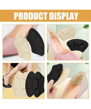 Shop Healvian 6 Pairs Heel Cushion Pads | Soft Shoe Inserts & Self-Adhesive Foot Care Grips for Men & Women - Buy Online on GoSupps.com