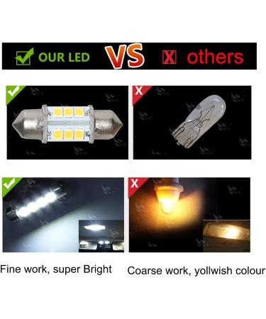 HONG 111 Marine LED Replacement Bulb Set - Super Bright 12V Boat Light Bulbs for Navigation, Anchor, Deck, Bow, Stern Lights (4PCS) - Buy Online on GoSupps.com