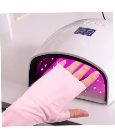 POPETPOP 8 Pairs Nail Gloves Black Fingerless Gloves Women Uv Rays Gloves Anti Gloves for Gel Nails Fingerless Gloves Uv Anti Uv Gloves Nail Art Gloves Manicure Nylon - Buy Online on GoSupps.com