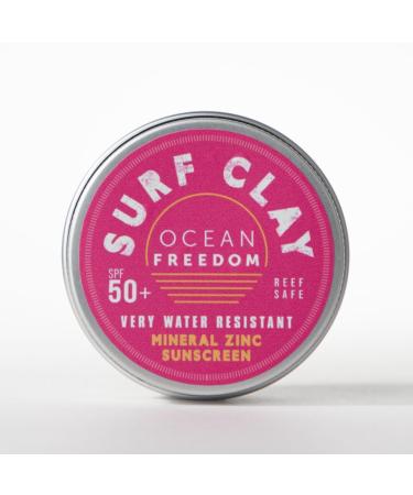 Ocean Freedom - Surf Clay Pink SPF 50+ Mineral Sunscreen