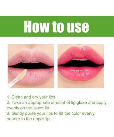 Color Lip Gloss - Nourishing Lip Moisturizer with Aloe - Lip Lifting Lip Gloss Powerful Lip Plumping Oil Prevents Dubbulon Lips - Buy Online on GoSupps.com