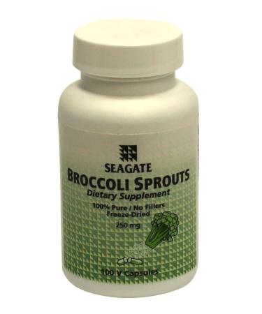 Seagate Broccoli Sprouts 250 mg 100 Veggie Caps