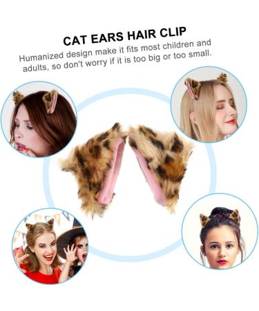 Didiseaon 3 Pairs Cat Ears Hairpin Hair Barrette Halloween Cosplay Clips Stuffed Animal Fox Cartoon Cat Ear Fox Ear Hair Clips Cat Ears Headwear Cat Role Play Barrettes Cat Headpiece Flannel - Buy Online on GoSupps.com