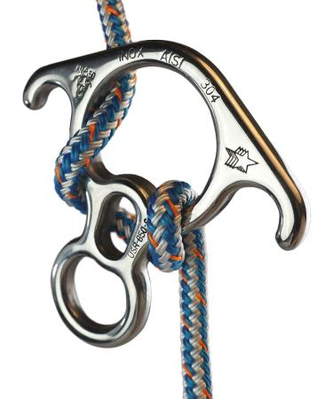 ProClimb 50 kN Stainless Steel Rescue Figure 8 Descender with Bent-Ears | Belay Device for Rappelling & Rigging | 1-Pack - Buy Online on GoSupps.com