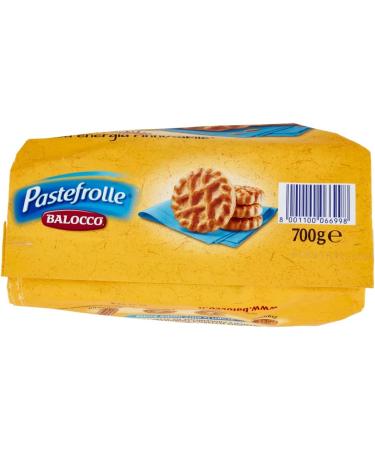  Balocco Balocco Pastefrolle Biscotti with Italian Milk and Fresh Eggs 100% Italian Milk and Fresh Eggs 700 g Set of 3 - Buy Online on GoSupps.com