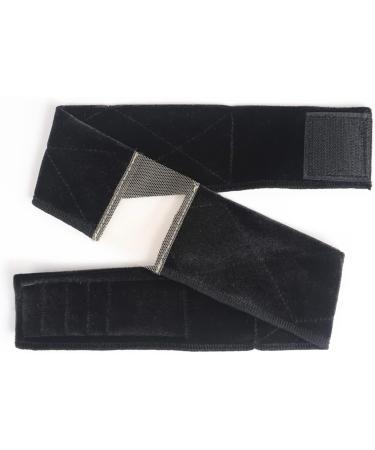 Elastic Non-Slip Wig Grip Headband - Thinner Velvet Band for Women's Wig and Scarf (2 Pack Black) - Buy Online on GoSupps.com