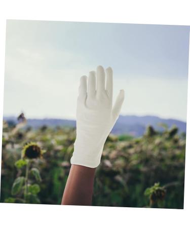15paires Prot ge-mains Hydratants Coton Blanc Pour Mains S ches Confortables Et Respirants Lot Adapt Pour Inspection Et Soin Nocturne - Buy Online on GoSupps.com