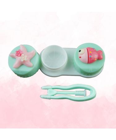 Healifty Travel Contact Lens Storage Case Cute Fish Design Includes Tweezers Ideal Gift for Christmas - International Shipping Available - Buy Online on GoSupps.com