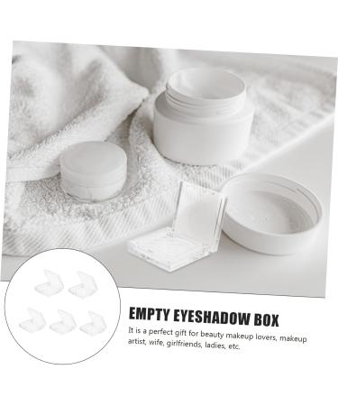 Beavorty 5pcs Eye Shadow Box Makeup Highlighter Loose Powder Storage Small Empty Eyeshadow Case Sample Box - Buy Online on GoSupps.com