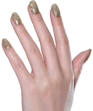 Bluesky Gel Nail Polish Gold Indulgence Mini S12N Gold Long Lasting Chip Resistant 5ml (Requires Drying Under UV LED Lamp) - Buy Online on GoSupps.com