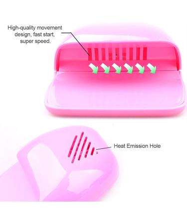 Coniya Mini Portable Nail Polish Dryer Fan | Fast Nail Art Drying Tool | White Nail Cooler for Perfect Manicure - Buy Online on GoSupps.com