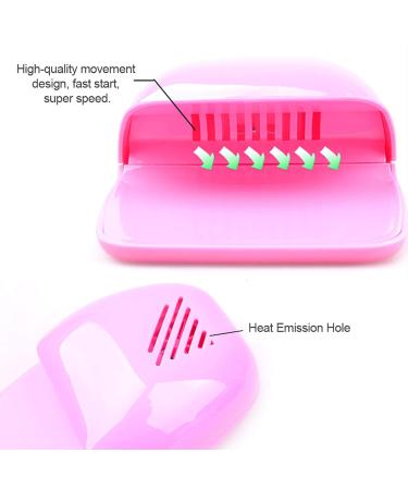 Fesjoy Mini Portable Nail Polish Dryer Fan | Nail Art Tool for Quick Drying & Cooling | Ideal Nail Dryer for Home & Travel - Buy Online on GoSupps.com