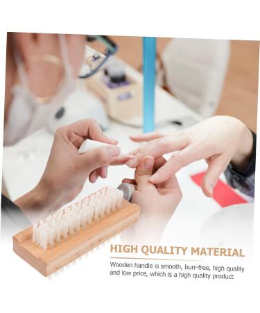 Beatifufu 1pc Nail Dust Brush Toenail Brush Kits Toenail Cleaning Brush Face Tool Square Tool Cleaning Scrubber Nail Cleaner Brush Under Nail Cleaner Tool Nail Clean up Brush - Buy Online on GoSupps.com