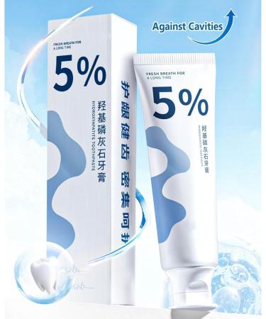5PCS Bisindole Toothpaste - Natural Repair & Whitening Paste Freshens Breath 100g - Buy Online on GoSupps.com